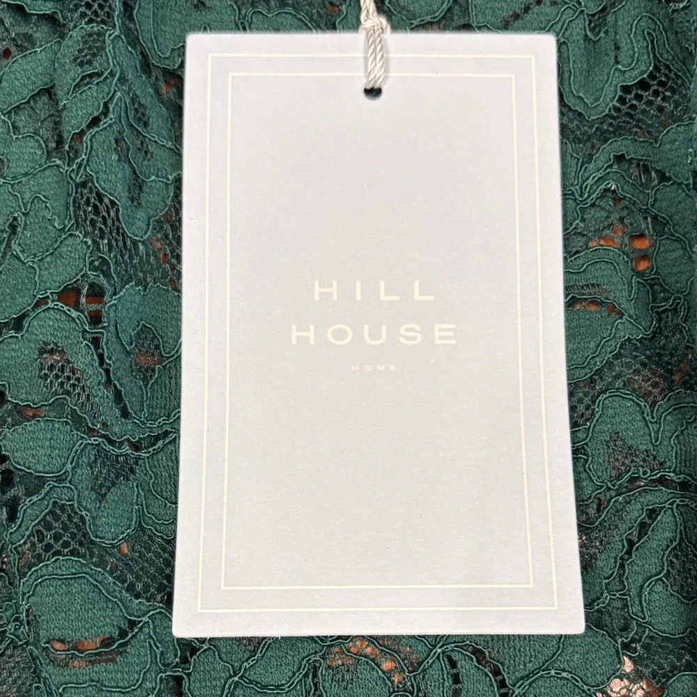 Hill House Emerald Lace Blouse - Picture 3 of 8